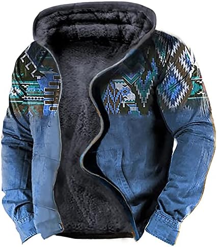 Capuz adssdq zip up para homens, o pulôver de esqui cair mais tamanho de manga comprida jaqueta de cor sólida grossa 4