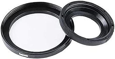 Anel do adaptador de filtro hama para lente de 58 mm e filtro de 52 mm