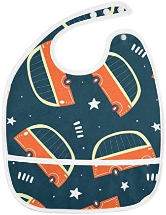 Bibs de bebê para cartoon emelivor para menino de menino alimentando babadores babadores à prova d'água para comer meninos que alimentam