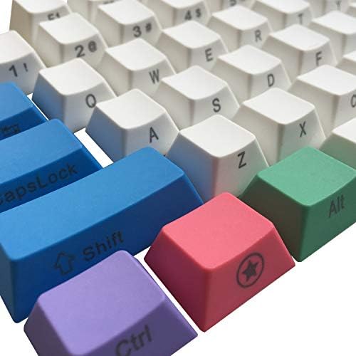 Hzyz pbt keycaps lateral impresso cereja mx tampas de chaves não-backlit para perfil de 60%/87/104/108 mx teclado de jogos mecânicos