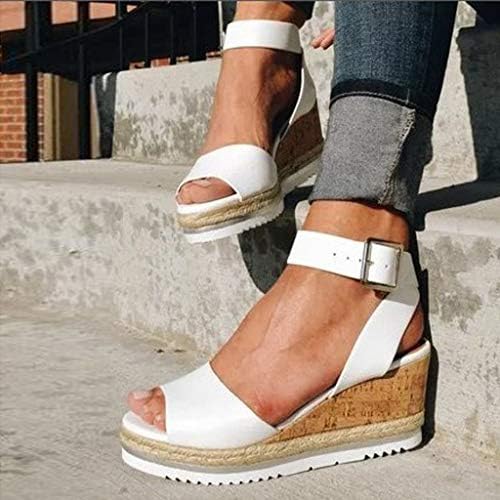Sandálias AAYOMET para mulheres, femininas fofas sandálias de verão sandálias de praia clipe dedo dedo chinelos de cristal sapatos de planos vintage