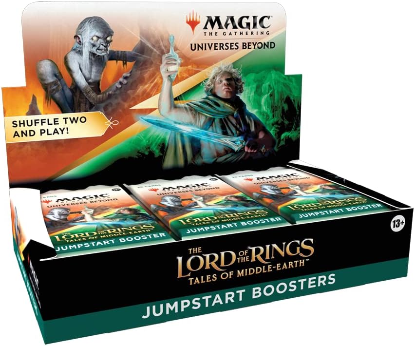 Magic the Gathering the Lord of the Rings: Tales of Middle-Earth Jumpstart Booster Box-jogo de cartas de 2 jogadores