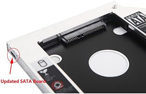 SATA 2º disco rígido HDD SSD Caddy Frame Bandeja para Samsung NP270E5RE Q330 SF410 SU-208FB