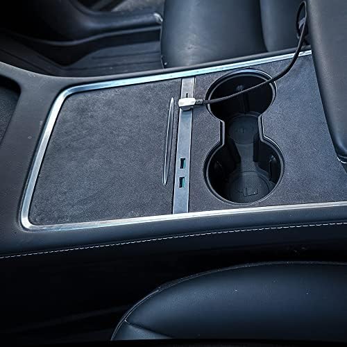 Peslive Tesla Modelo 3/Y Acessórios para cubos USB - 4 em 1 CARRA DE TOLA DE AGODAMENTO DE AGODAMENTO DE HUB USB PARA