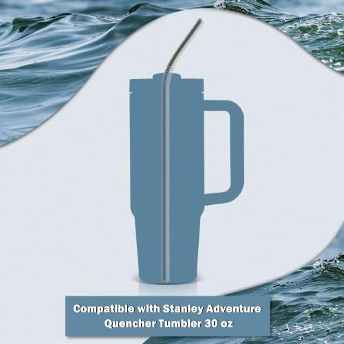 Pertos de reposição de aço inoxidável para Stanley 30oz Adventure Peremather Tumbler - 6pcs Reutiliza Drink