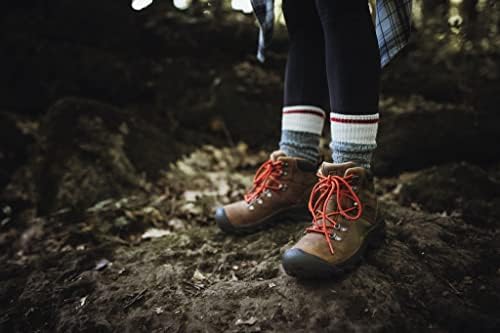 Botas de caminhada à prova d'água de Piriné feminina de altura média