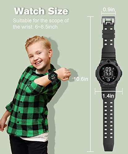 PTHTECHUS CRIANÇAS SMINT SLUT With SIM Card, 4G GPS Tracker Watch for Kids, Combina telefone por telefone Voice e Wi-Fi