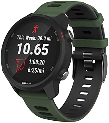 Sutk Silicone Watch Band for Garmin Forerunner 245 245m 645 Watch Strap Wrist para Garmin Vivoactive 3 WatchBand