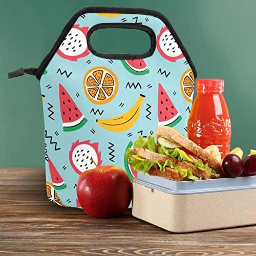 Luvas Lanches para homens homens adolescentes, bolsa de bolsa de almoço isolada e reutilizável com zíper para escola