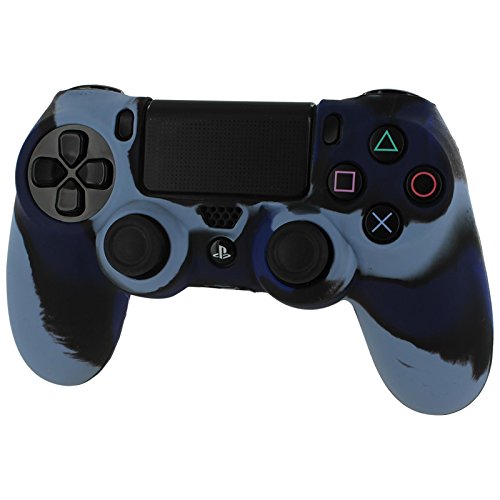 Zedlabz Soft Silicone Skin Grip protetor Tampa para Sony PS4 Controler Borracha Caso de pára -choques com punho