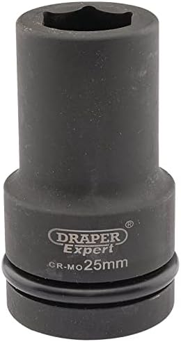 Especialista Draper 5156 55mm 1 polegada Drive quadrada Hi-Torq 6 pontos Deep Impact Socket