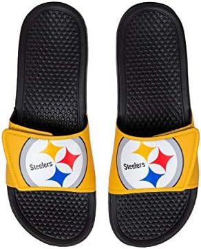 Foco NFL Unisex - Big Logo Slip Flip Flops Sandals