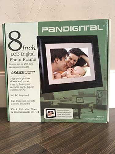 Pandigital Pan811-B 8 LCD Digital Photo Frame