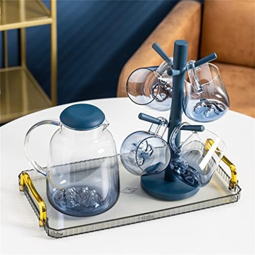 N/A Water Cup Water Set Glass Home Family Modern Drinking Cup Room Hospitality Cup Set Kettle