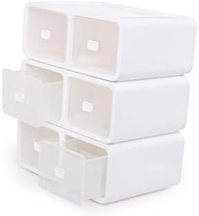 Cabilock 16 meias gaveta laços de caixa separador de roupas de roupas de roupa de baixo Organizador branco clo plástico