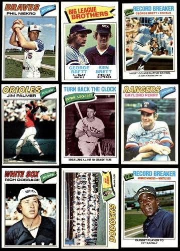 1977 Topps Baseball Conjunto completo - Premier 8 - NM/MT - Conjuntos completos de beisebol