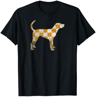 Tennessee Hound Orange White White Vintage Dog Fan Game