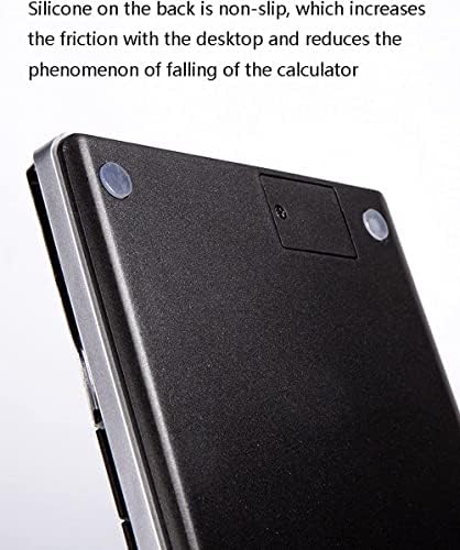 Calculadora portátil de 12 dígitos, calculadora científica de plástico ABS, sílica gel na calculadora padrão traseira