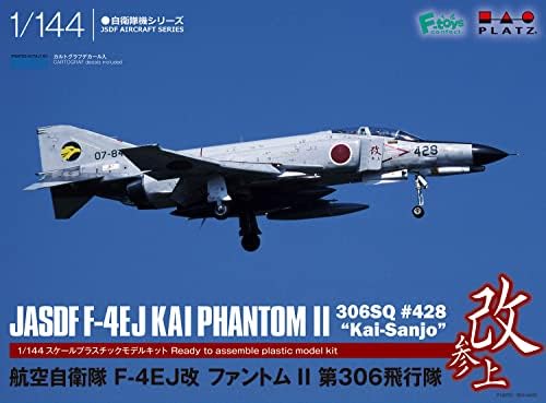 Platz PF-52 1/144 Força de autodefesa do ar F-4ej Kai Phantom II 306th Squadron Revenge Plastic Model