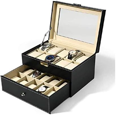 UXZDX CuJux Jewelry Box- Jóias Jóias Organizador de jóias - Compartimentos diversificados, cooperamento elegante de armazenamento