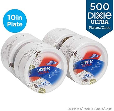 Dixie Ultra 10 Placas de papel pesado por GP Pro, Pathways, SXP10Path, 500 contagem