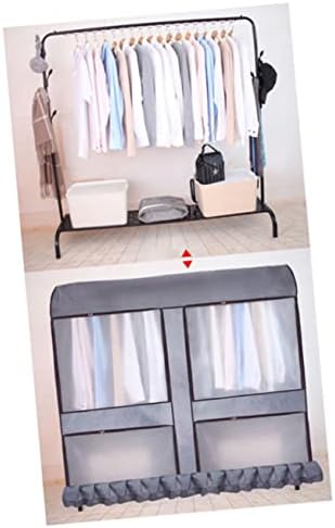 Cabides claros cabides para roupas bolsa de vestuário para uso pesado roupas de vestuário de pega de roupas transparentes