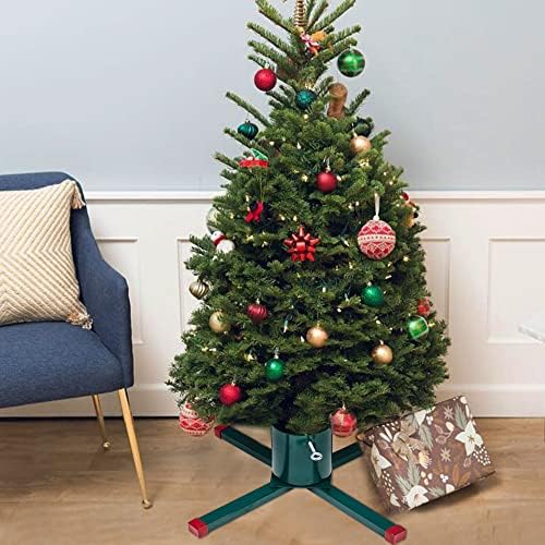 Blissun Christmas Tree Stand, Holder Tree Solder, Natal Tree Stand para árvores reais, verde