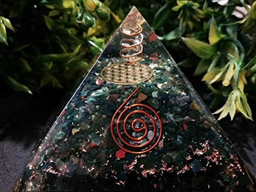 Aadhya Wellness Reiki Pirâmide Orgonita Pirâmide Pirâmide A proteção EMF traz energia positiva e meditação de saúde Meditação