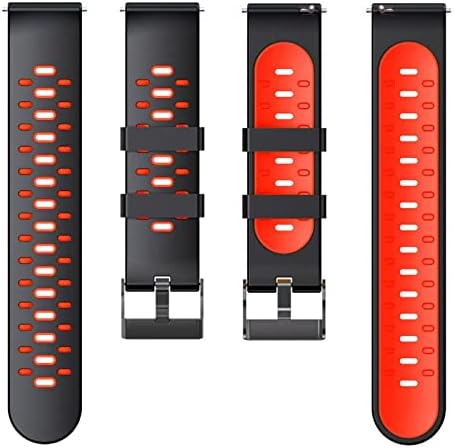 Correias de silicone de 22 mm CooVs para Suunto 9 Peak Outdoors Sport Smart Watch Breathable for Coros Vertix Substitui