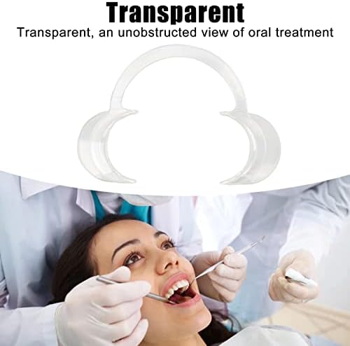 RETRATOR CHEEK, Saúde de abridor de boca transparente descartável para laboratórios dentários