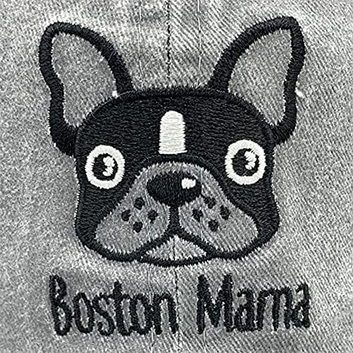 Waldeal Boston Mama Terrier Chapão de rabo de cavalo