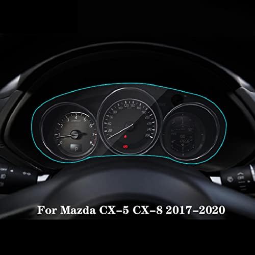 FUNIUR PAINEL DO PAINEL DO PAINEL DE INSTRUMENTO DE VIDO GPS Speedometer Acessórios de filme de proteção ， para Mazda CX-5 CX-8 CX-9 2017-2022