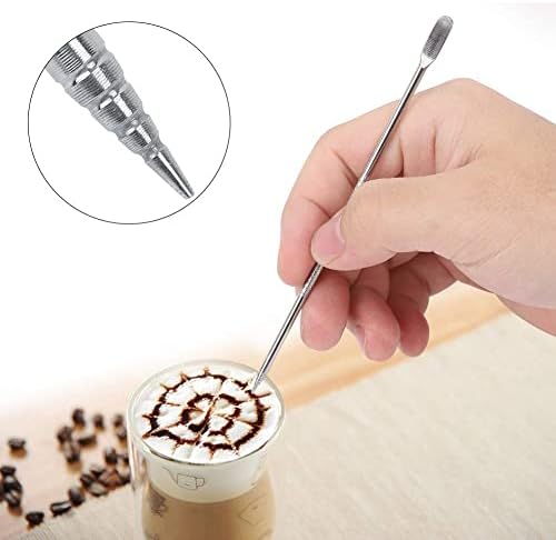 Aço inoxidável Cappuccino Latte Art Pen