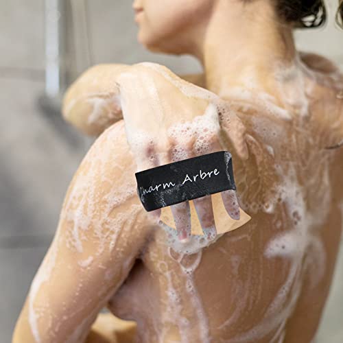 Charm Arbre Fragrance esponja sabonete de banho com banda de alcance, limpa e esfolia delicadamente a pele, tudo em um sabonete