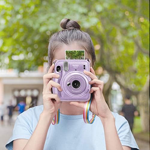 Fintie Protective Clear Case e moldura de foto magnética acrílica para Fujifilm Instax Mini 11 Câmera de filme instantânea