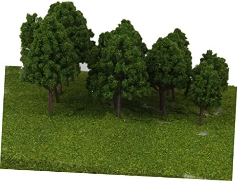 Modelos de modelo treina de arquitetura árvores de modelo de árvore verde modelo de árvores de árvores paisagem árvores de