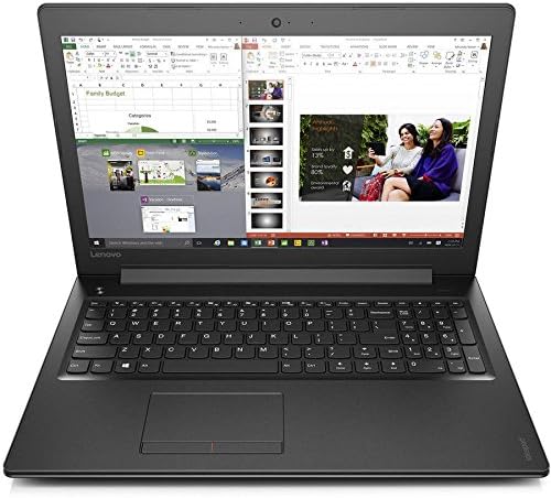 2017 Lenovo 15,6 polegadas HD Laptop de alto desempenho PC, AMD A10-9600p 2,3GHz Quad-core, Radeon R5 Graphics, RAM de 12 GB, HDD de 1TGB, Burner de DVD, HDMI, Bluetooth 4.1, Webcam, leitor de cartas 4-em-1, Win 10