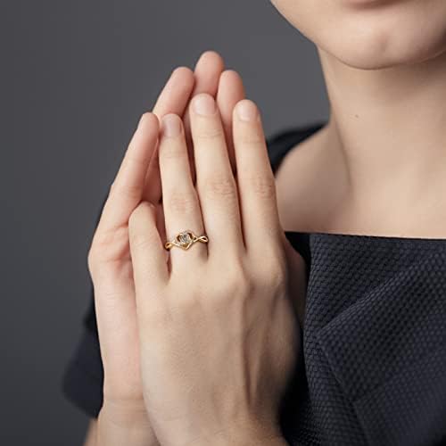 2023 Novo anel de coração amor strass anel para mulheres amam anel de óculos de strass oco para o dedo