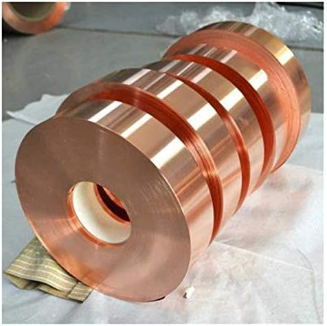 Yiwango Capper Fellow Metal Metal Folha de folha Rolo 99,9% Cu Faixa de cobre Adequada para criadores de modelos Folhas de cobre