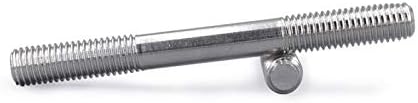 Parafuso 1pcs m8 parafusos de aço inoxidável parafusos parafusos de parafuso de cabeça dupla 80 mm ~ 150mm Comprimento -