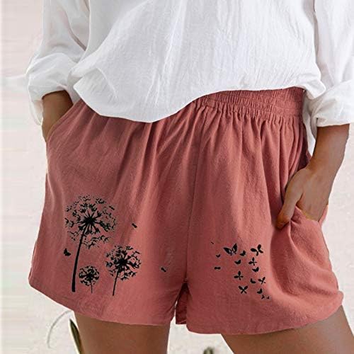 Shorts de verão casuais para shorts de ioga feminina para mulheres curtas cáqui shorts shorts