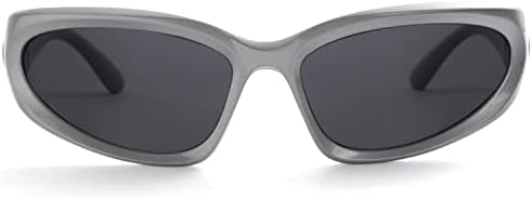 Teumire enrolando óculos de sol esportes de moda para homens mulheres Swift oval Óculos escuros escuros