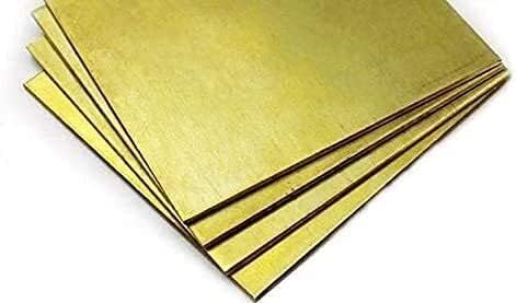 Folha de cobre de cobre de metal syzhiwujia folha de cobre pura papel alumínio de cobre de cobre placa de alumínio de metal com tesão, espessura 1. Placa de latão de 5 mm de placa de latão