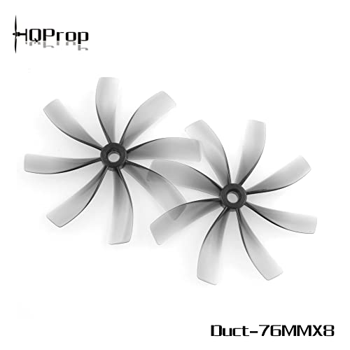 Dropship 50Pairs 76mmx8 76mm 8-Blade PC Hélice para RC FPV Racing 3inch Cinewhoop Ducted Drones DIY Peças
