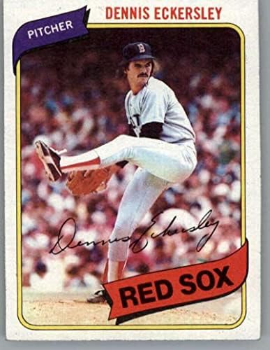 1980 TOPPS 320 Dennis Eckersley Boston Red Sox MLB Baseball Base Trading Card