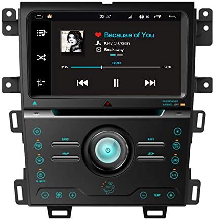 Roverone Android System Car DVD Navegação para Ford Edge 2012 2012 2013 2014 2015 com rádio estéreo Bluetooth USB Mirror Link