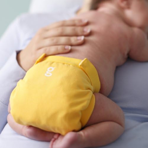 Gdiapers Little Gpant Good Morning Sunshine, amarelo, pequeno