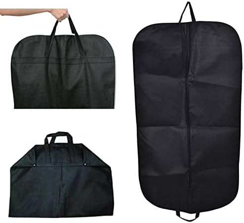 DOITOOL Travel Bag Travel Travel On Saco de vestuário- sacos de vestuário dobráveis ​​para viajar com 2 punheiras- sacos de vestuário suspensos respiráveis ​​para roupas de armazenamento, casacos, jaquetas, camisas de viagem