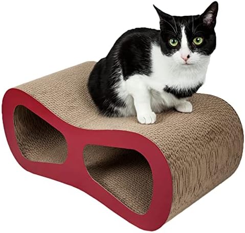 Pet Life 'modiche' qualidade premium designer moderno gatinho gato scratcher lounge lounge com catnip