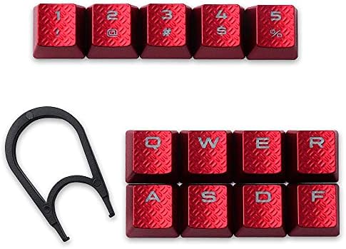 Caps de chave de retroilumos do Huyun FPS Substituição para os teclados Corsair Cherry MX Switch Gaming
